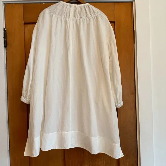 COS Oversized Gathered Mini Dress - Picture 3 of 6